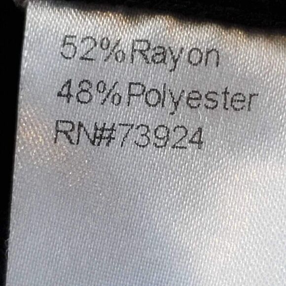 Ming Wang Cardigan Sweater Women's Size Medium M Black LS Draped Open Waterfall - Picture 4 of 9